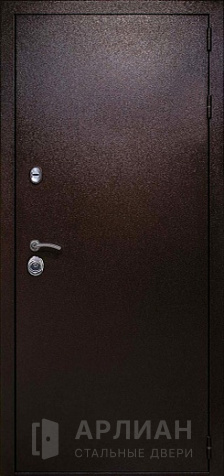 Фото «Входная дверь в частный сектор порошковый окрас №4»