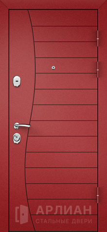 Фото «Красная входная дверь МДФ №20»